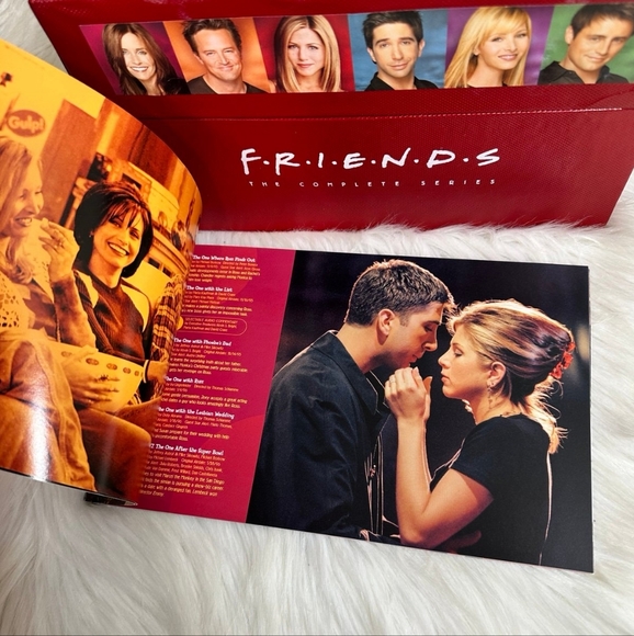 NEW RARE SEALED Friends Complete Series 40 DVD COLLECTORS Red Box Set - Picture 1 of 9
